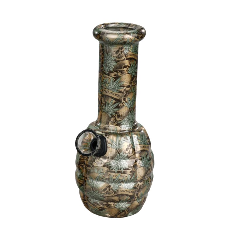 6” PsyMind Art Glass Bong,