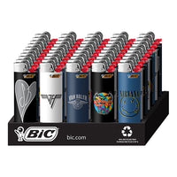 Bic Maxi Lighter - Rock Bands, Bic Maxi Lighter - Rock Bands,