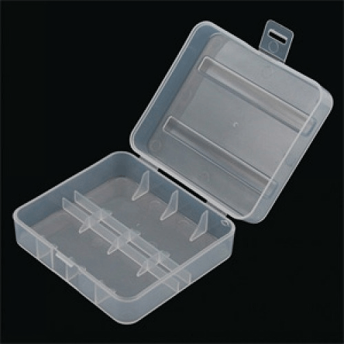 Clear Protective Battery Case 18500,