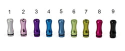 [CLEARANCE] Aluminium Delrin Drip Tips,