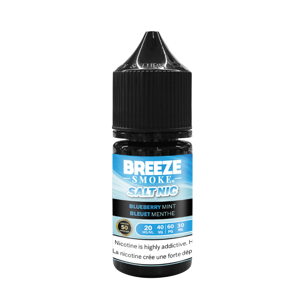 [CLEARANCE] Breeze S50 Salt Nic E-Liquid – Blueberry Mint,