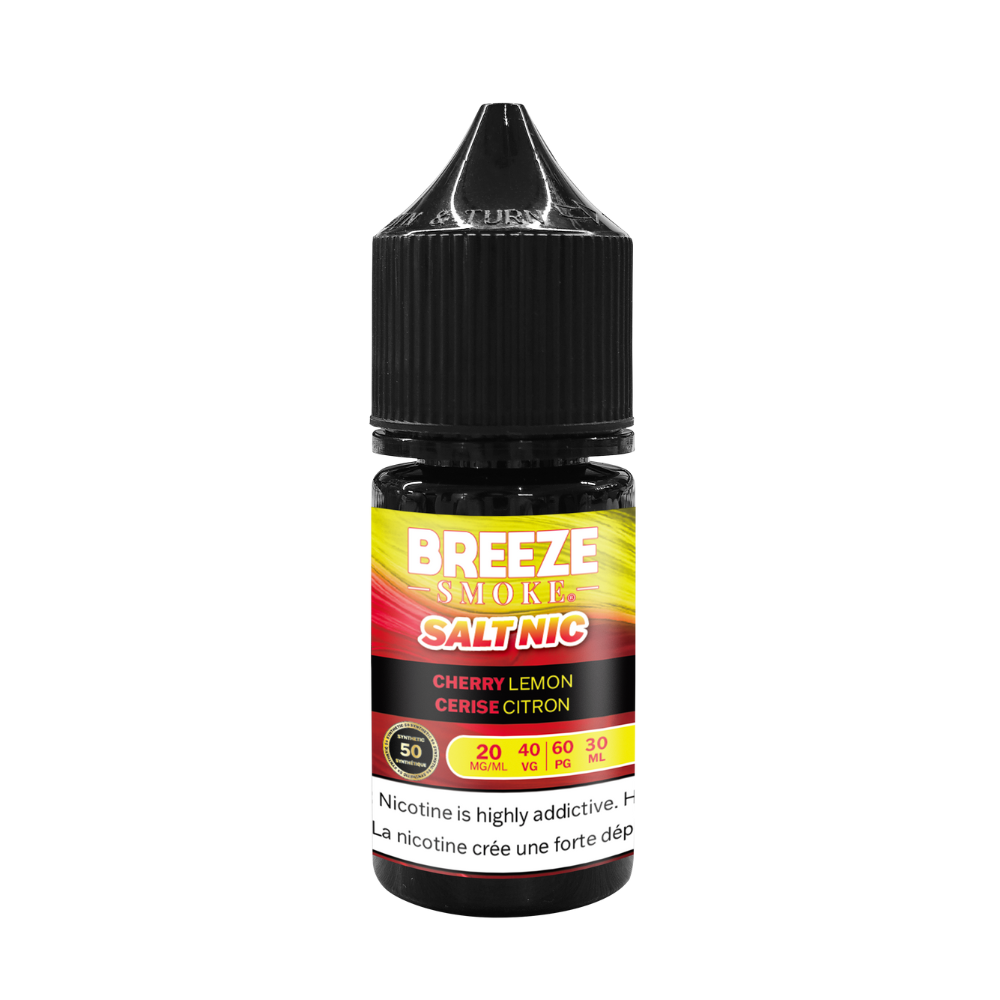 [CLEARANCE] Breeze S50 Salt Nic E-Liquid – Cherry Lemon,