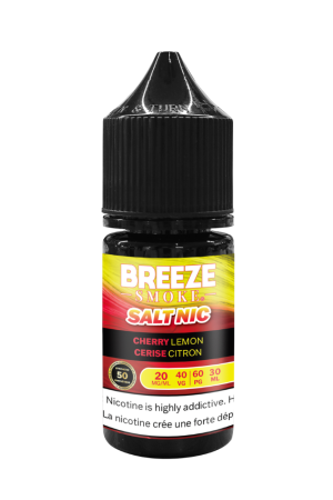 [CLEARANCE] Breeze S50 Salt Nic E-Liquid - Cherry Lemon