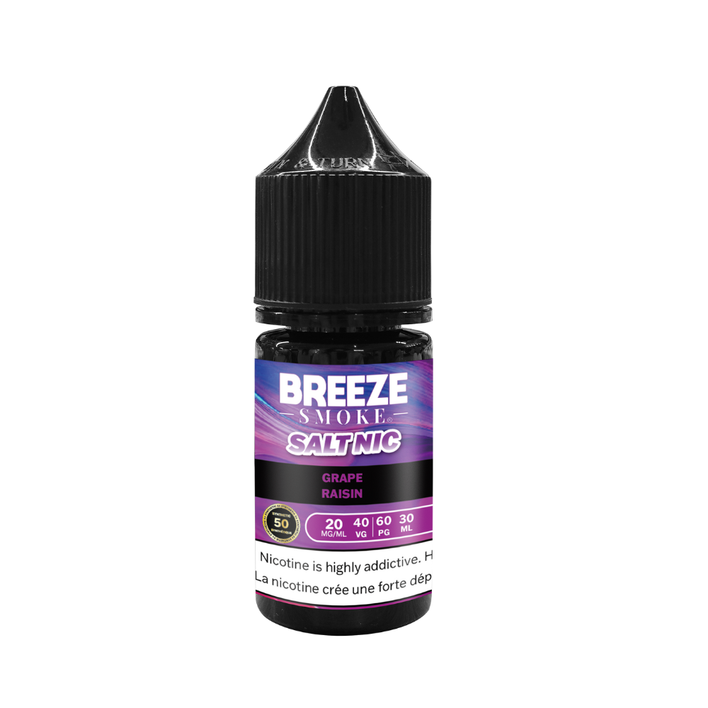 [CLEARANCE] Breeze S50 Salt Nic E-Liquid – Grape,