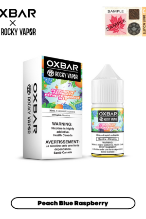 [CLEARANCE] Rocky Vapor x Oxbar E-Liquids - Peach Blue Raspberry