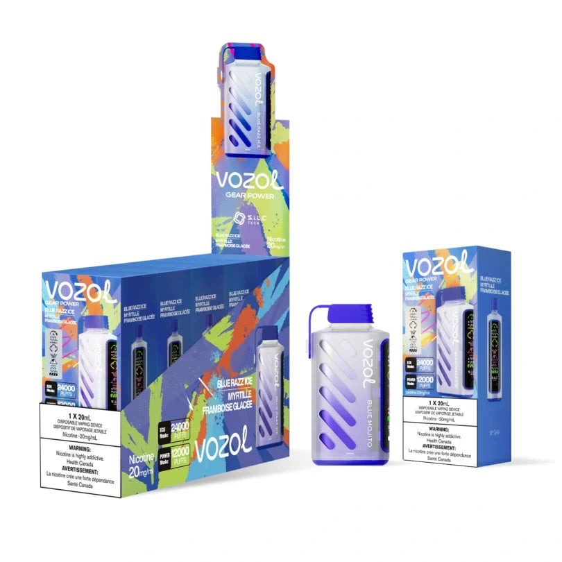 [CLEARANCE] Vozol Gear Power 24k Puff Disposable Vape 20ml,