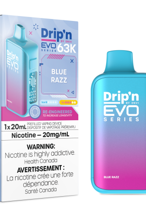 ENVI Drip'n EVO 63K Rechargeable Disposable Vape 20mL