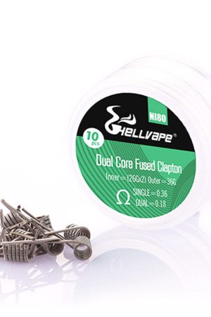 Hellvape Ni80 Fused Clapton Pre-built Coils MTL, Dual, Triple & Quad