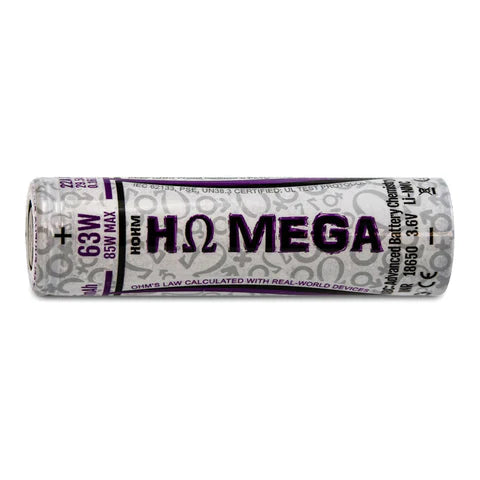 HohmTech Mega 18650 2505MAH 22A Battery,