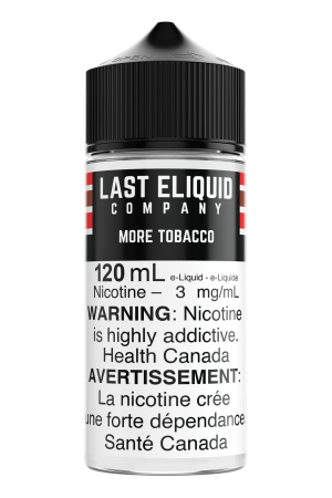 More Tobacco - Last E-liquid Company *New Name Same Flavour