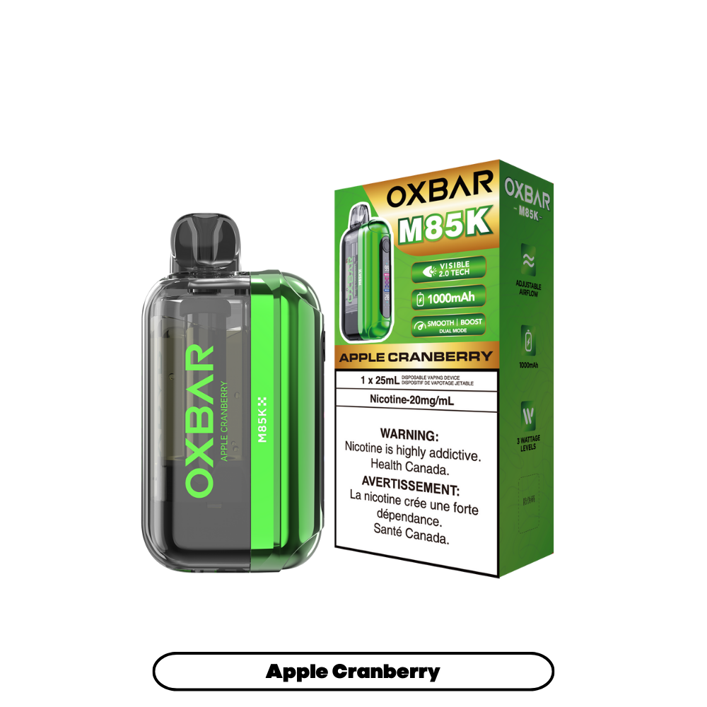 OXBAR M85K Puff Rechargeable Disposable Vape 25mL,