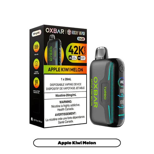 OXBAR X Rocky Vapor G42K Disposable Vape 20mL,