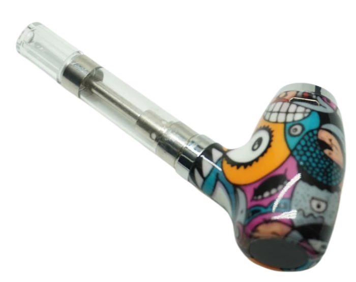 Pop Art Sherlock Pipe 510 Cartridge Battery 900mAh,