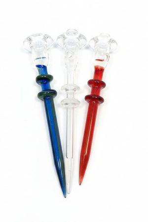 Quartz Glass Dab Tool W/ Carb Cap