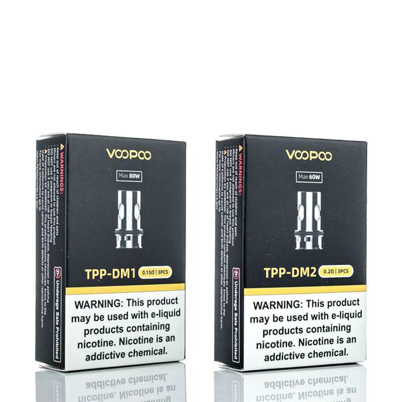 Voopoo TPP Replacement Coil for Drag 3 Pod Kit, Drag X Plus Pod Kit 3pcs,
