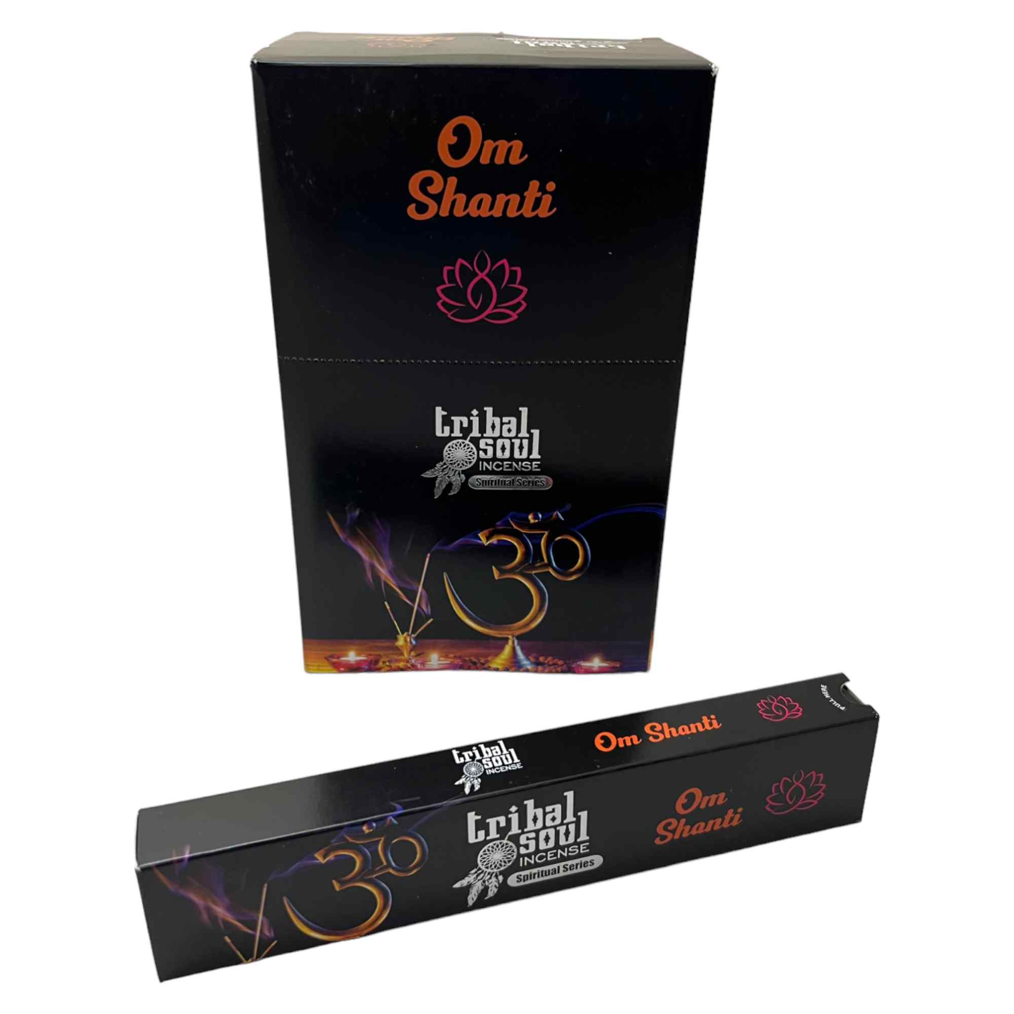 Tribal Soul – Om Shanti Natural Masala Incense Sticks – 15g