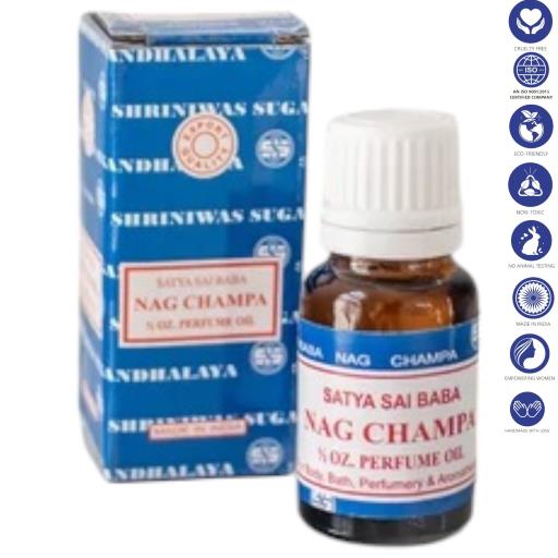 Satya – 15ml Nag Champa Perfume Oil