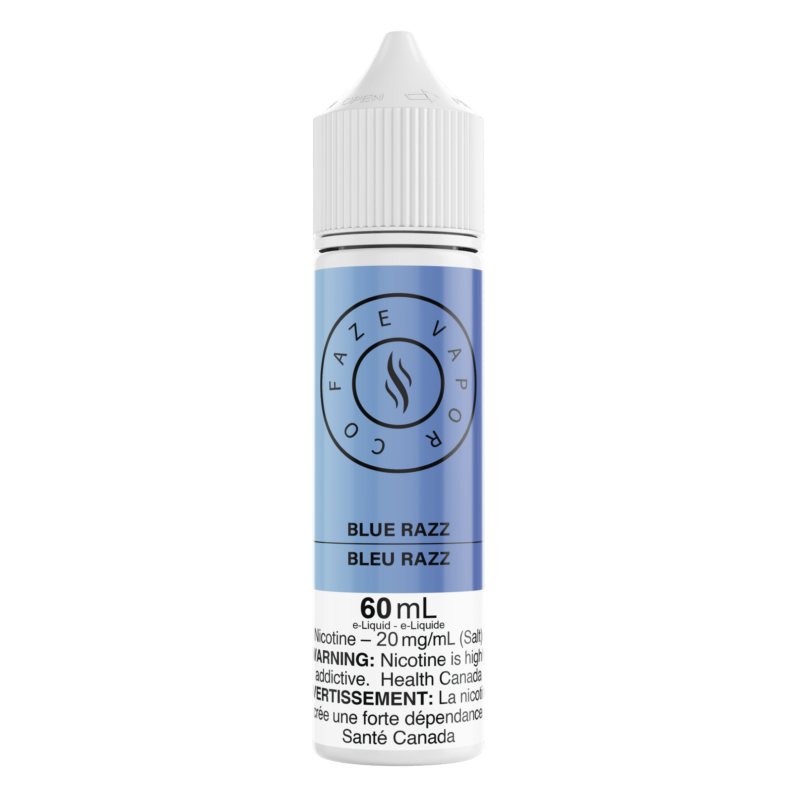 Faze Vapor Co 60mL Salts – Blue Razz