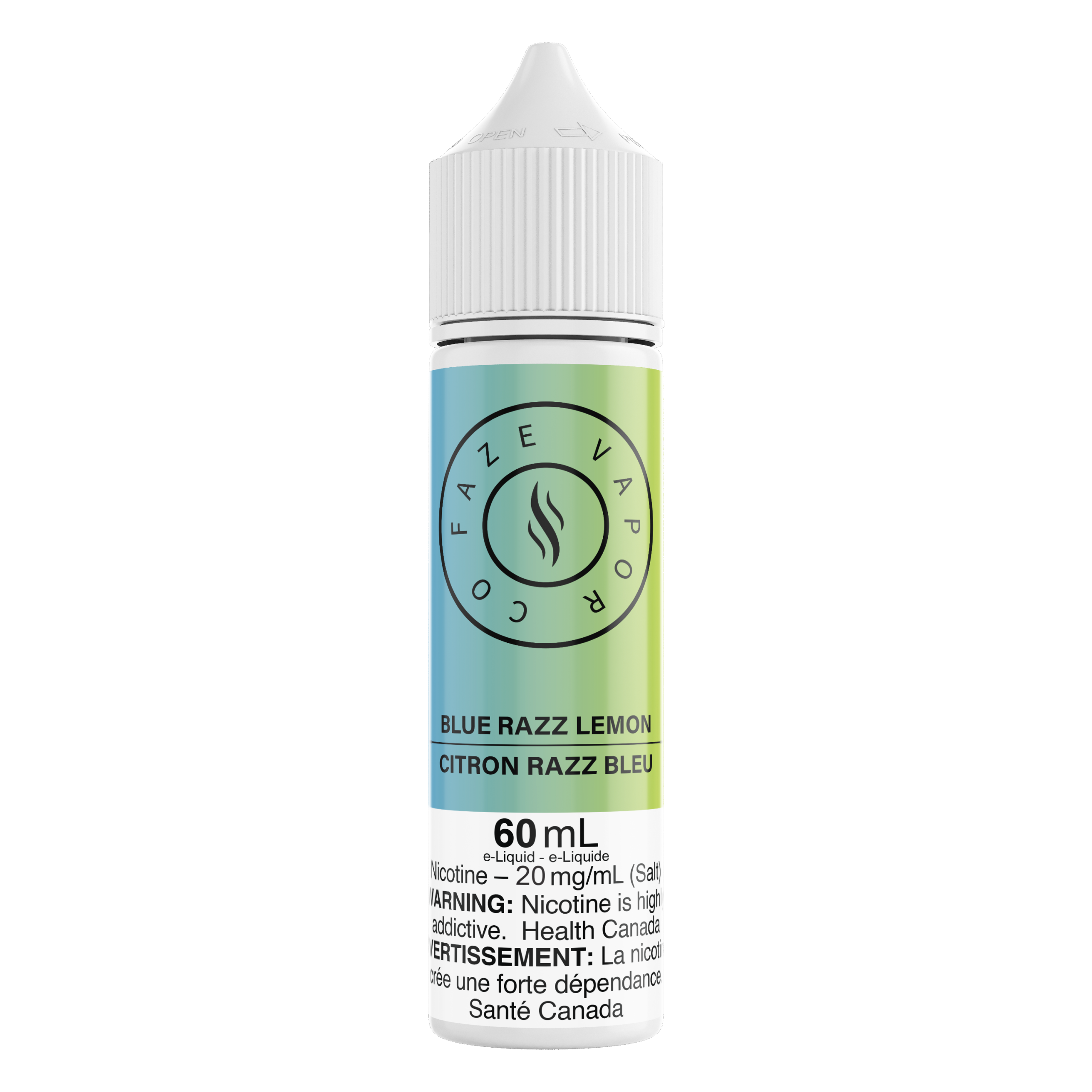 Faze Vapor Co 60mL Salts – Blue Razz Lemon