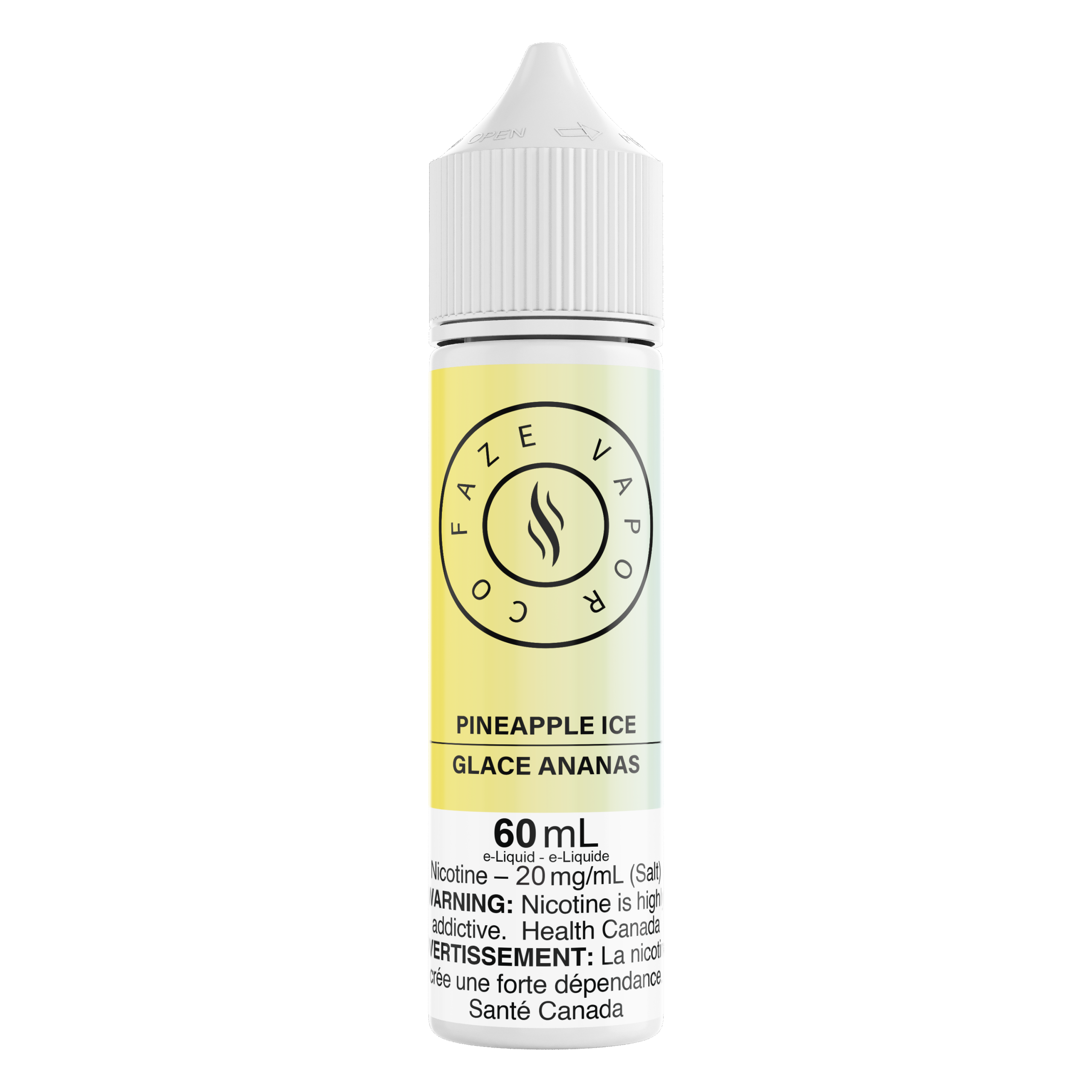 Faze Vapor Co 60mL Salts – Pineapple Ice