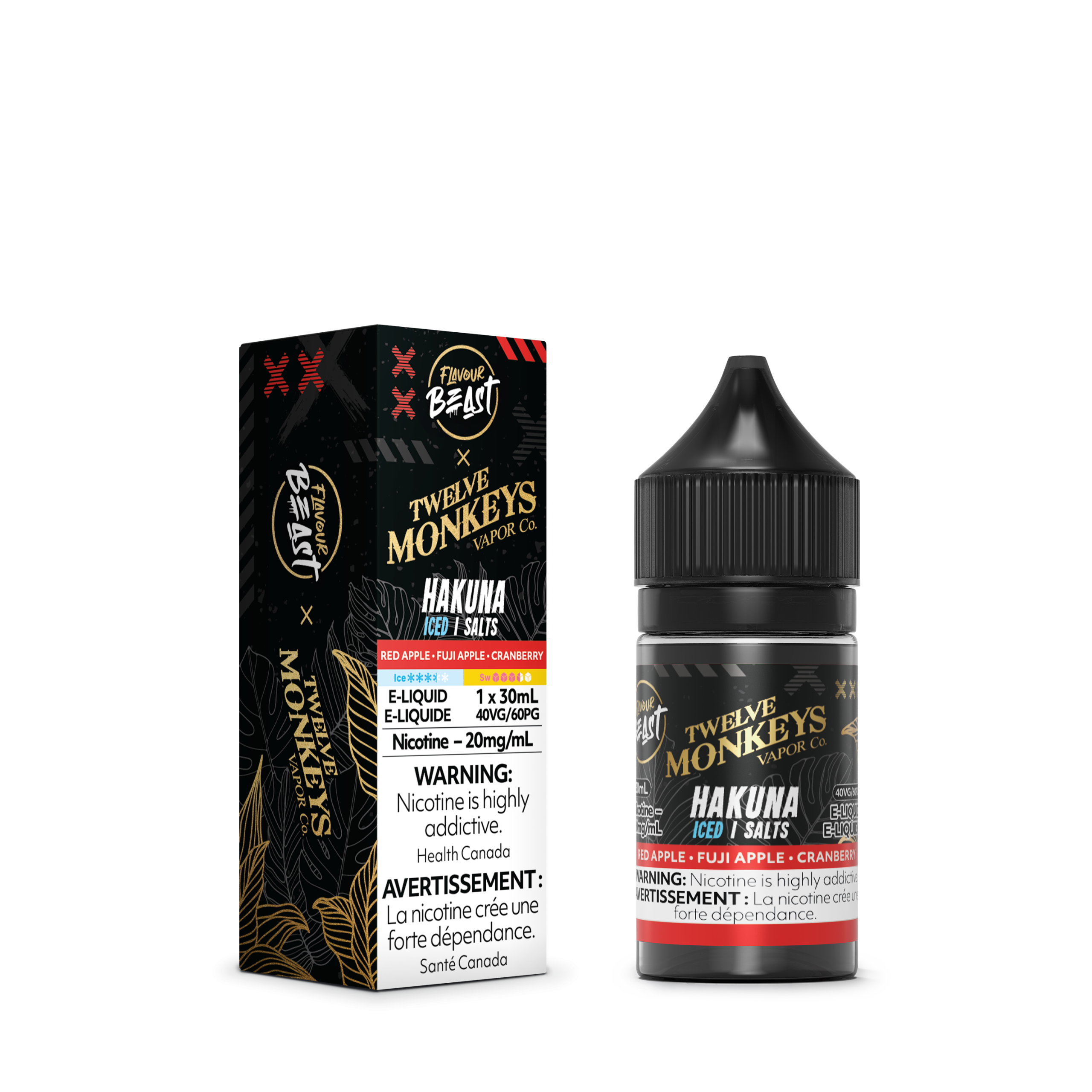 Flavour Beast x Twelve Monkeys E-Liquid – Hakuna Iced