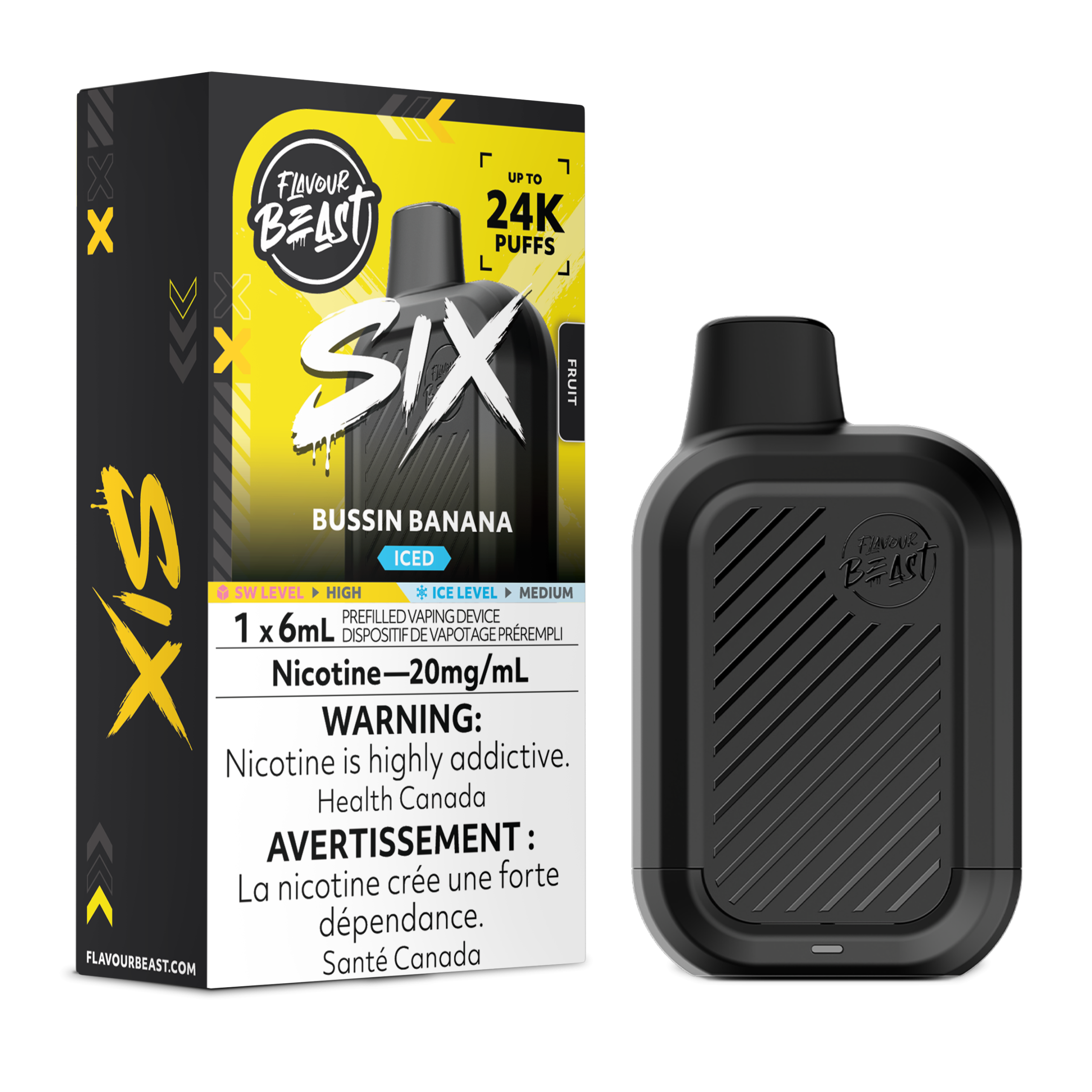 Flavour Beast SIX Disposable Vape 6mL