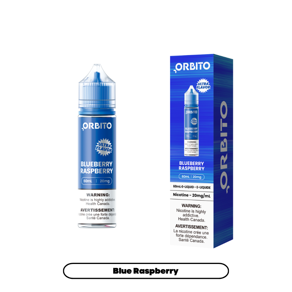 Orbito E-Liquid 60mL Salts – Blueberry Raspberry
