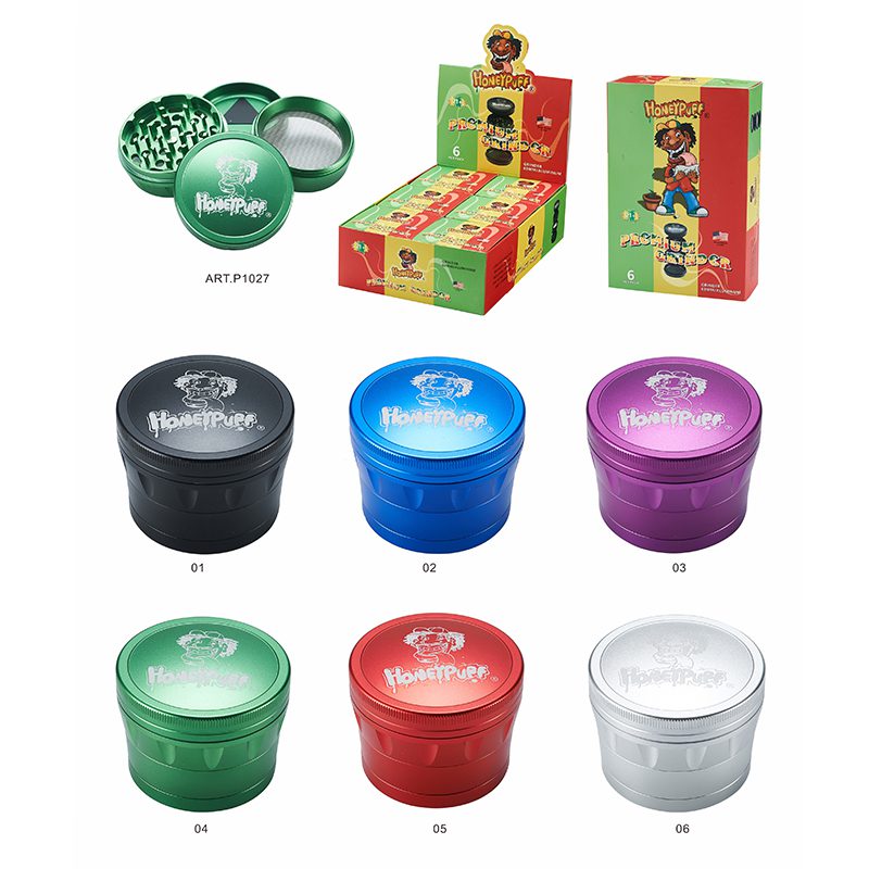 Honey Puff – 63mm 4-Pc Solid Grinder