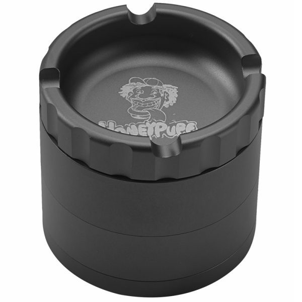 Honey Puff – 63mm 4-Part Black Grinder