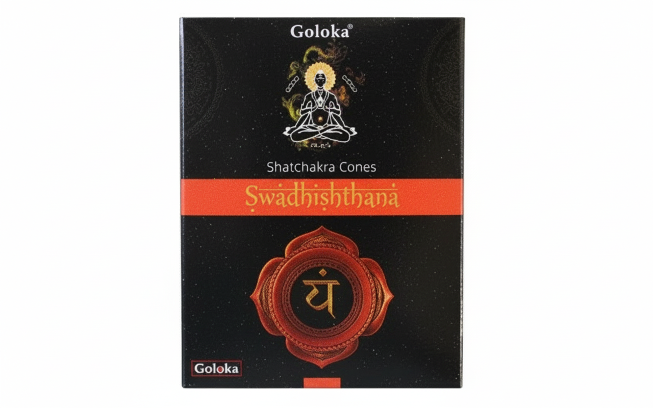 Goloka Chakra – Svadhisthana (Flow) Incense 10 Cones