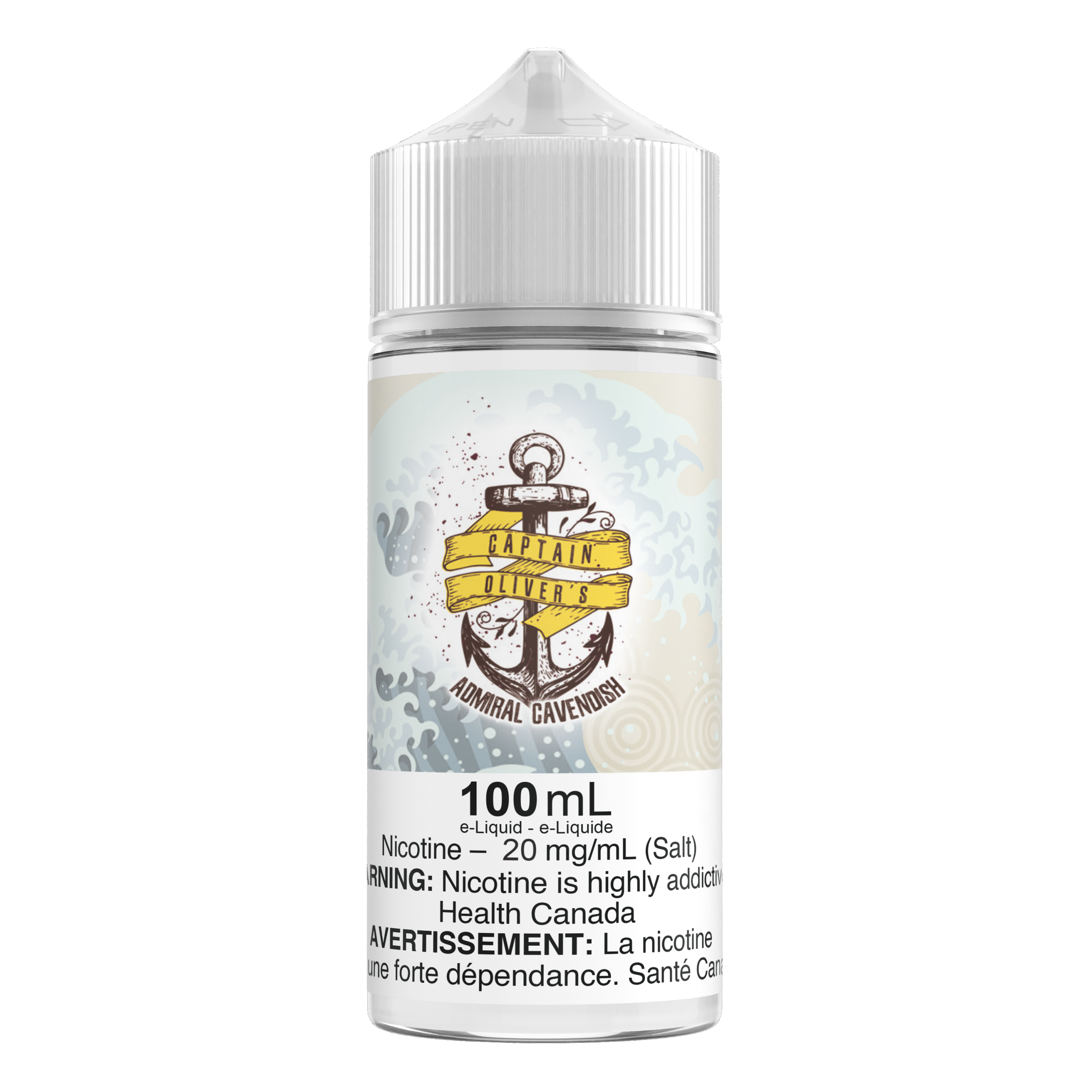 Captain Oliver’s 100mL Salts – Admiral Cavendish