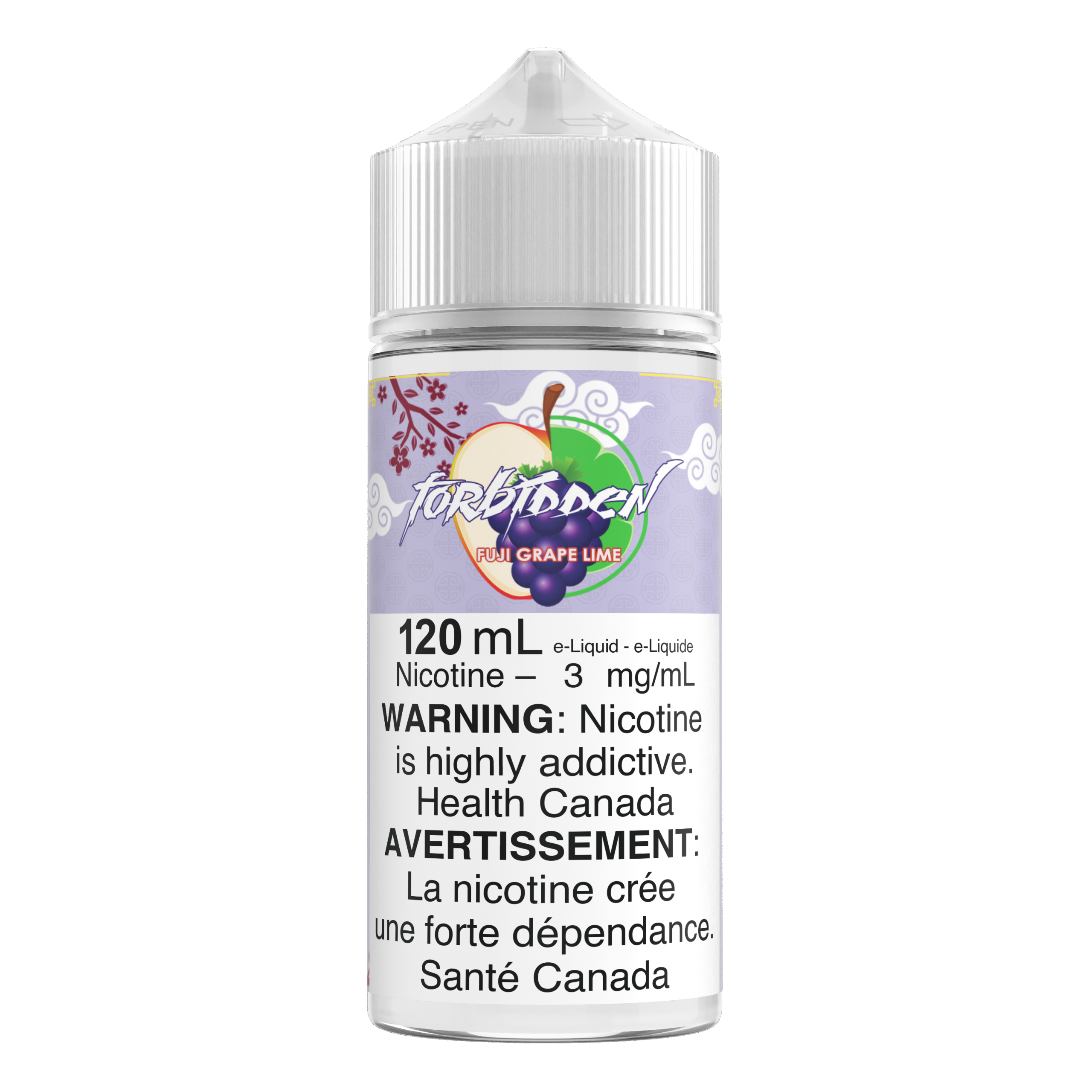 Forbidden 120mL E-liquid – Fuji Grape Lime