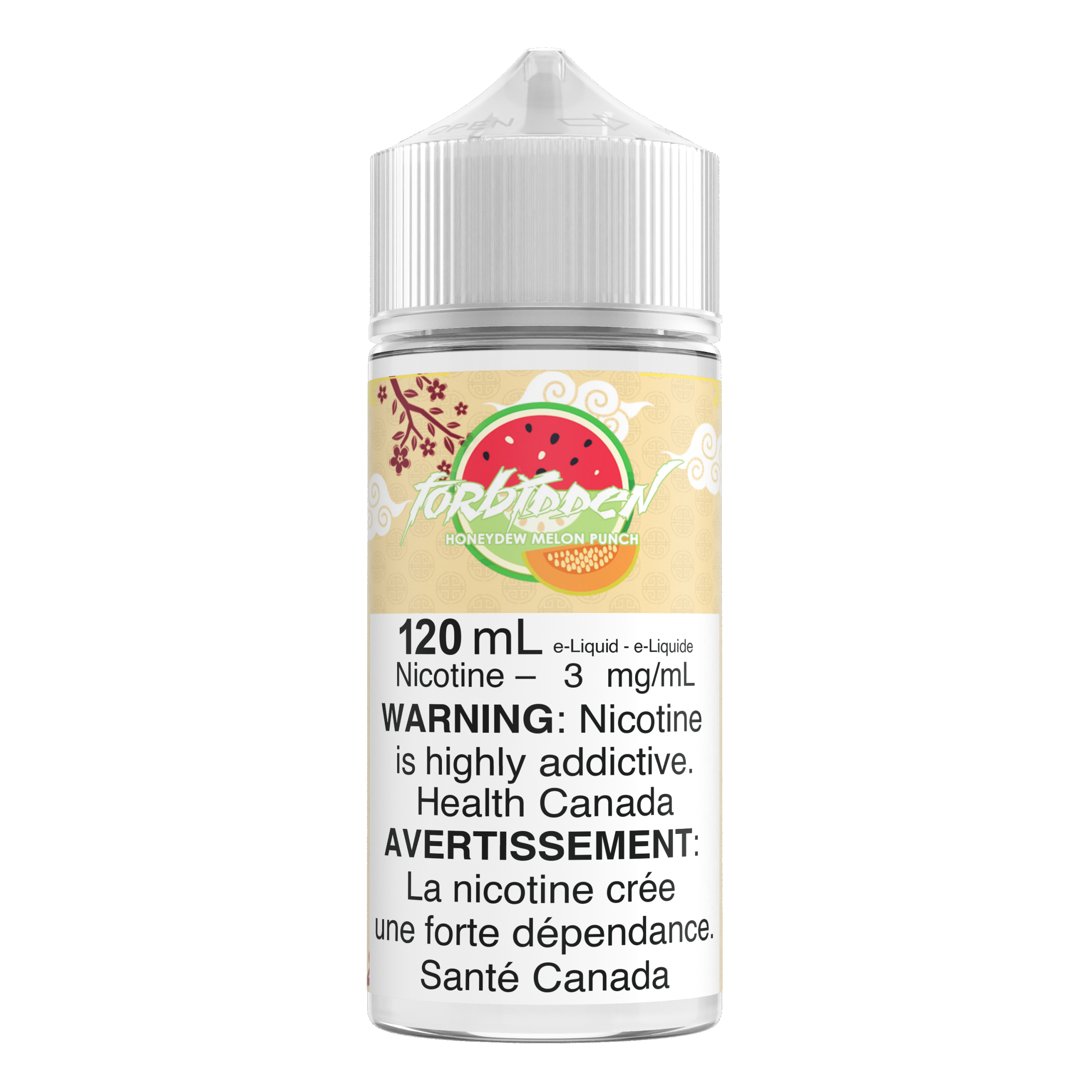 Forbidden 120mL E-liquid – Honeydew Melon Punch
