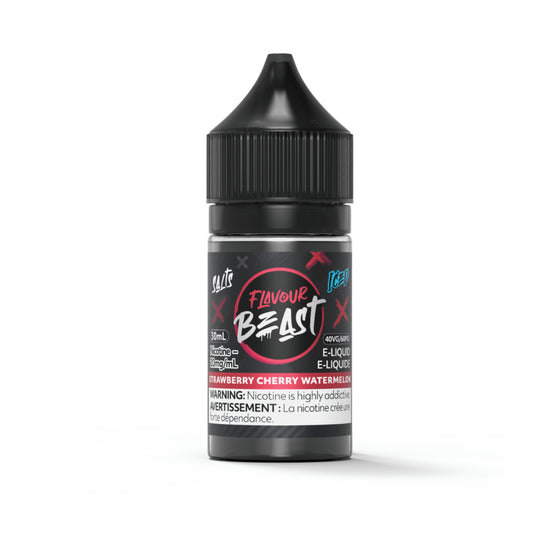 Flavour Beast E-Liquid – Strawberry Cherry Watermelon Iced
