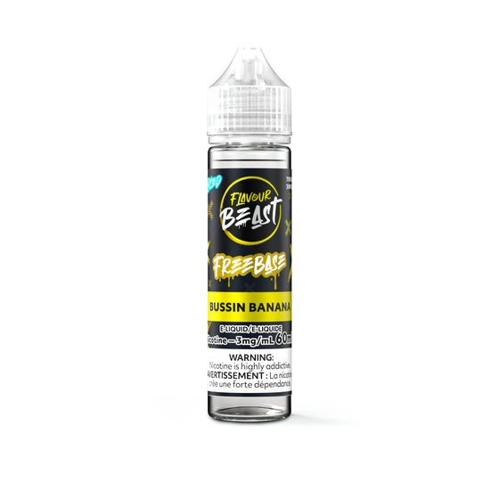 Flavour Beast E-Liquid Freebase – Bussin Banana Iced