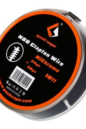 10ft GeekVape N80 Clapton Wire (24GA+36GA) (ZN06)