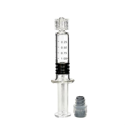 1ml Borosilicate Glass Luer Lock Syringe,