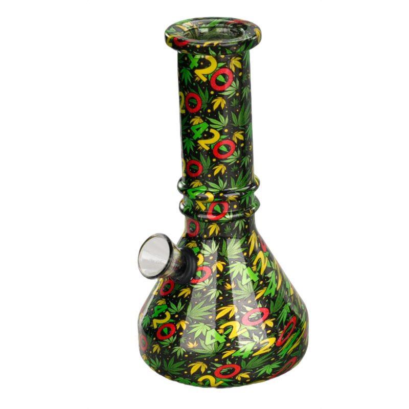 6” Kush 420 Vivid Vault Beaker Bong,