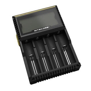 [CLEARANCE] D4 Nitecore Universal Smart 4-slot charger,