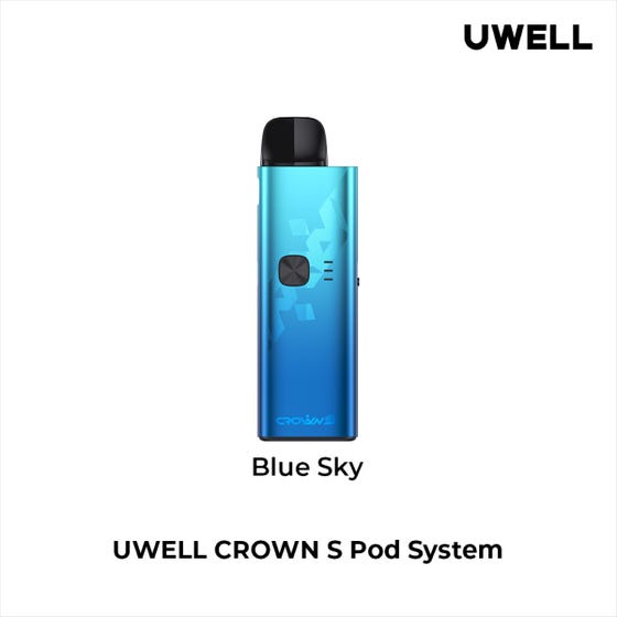 [CLEARANCE] Uwell Crown S Open Pod Kit 1500mAh 5mL,