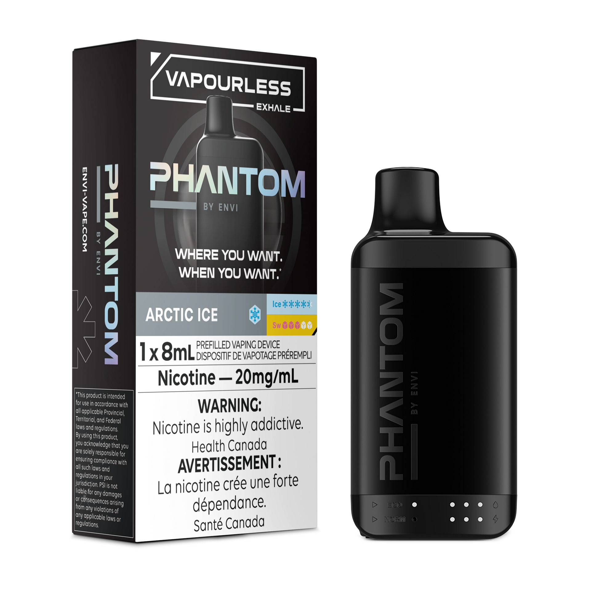 ENVI Phantom Disposable Vape 8mL,