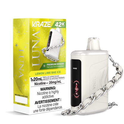 Kraze Luna Rechargeable Disposable Vape 20ml, Kraze Luna Rechargeable Disposable Vape 20ml,