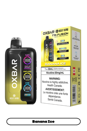 OXBAR X Rocky Vapor Tri Fusion Disposable Vape 30mL