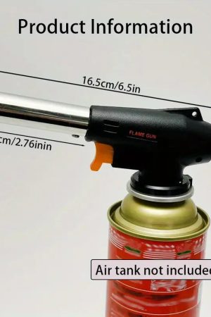Professional Windproof Flame Butane Blowtorch
