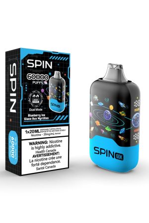 SPIN 60K Rechargeable Disposable Vape 20mL