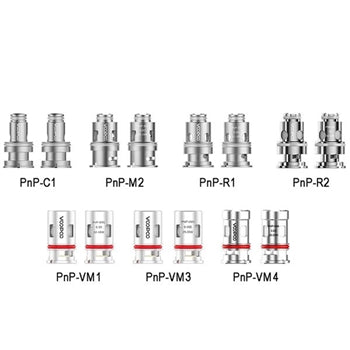 Voopoo Pnp Replacement Coil for Drag S & X, Vinci, & Drag 4 Uforce-K – 5pcs,