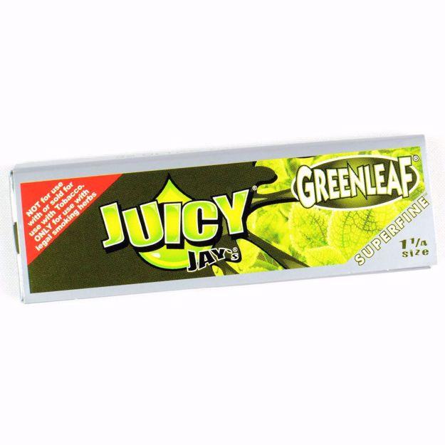 All Products Juicy Jay's 1 1/4 Superfine Green Leaf Flavoured Papers