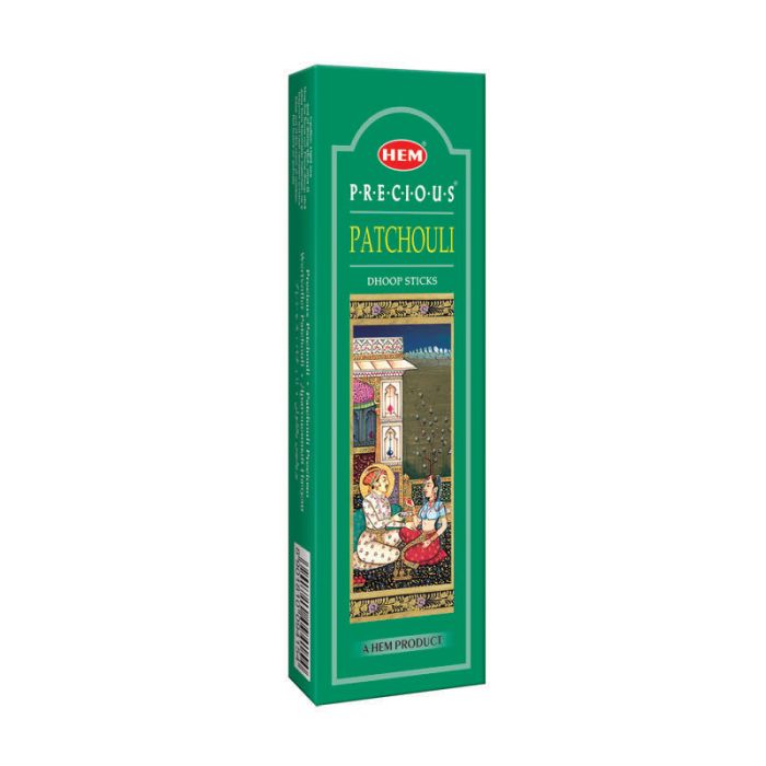 All Products HEM - Precious Patchouli Dhoop Sticks – 14 Sticks, 25g, 4"