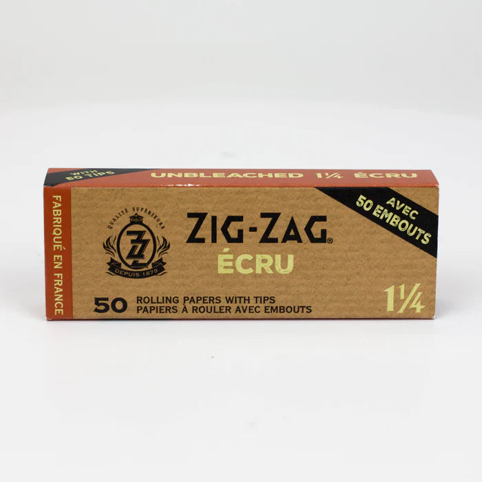 All Products Zig Zag Unbleached 1 1/4 Paper and Unbleached Tips (50 Pack)