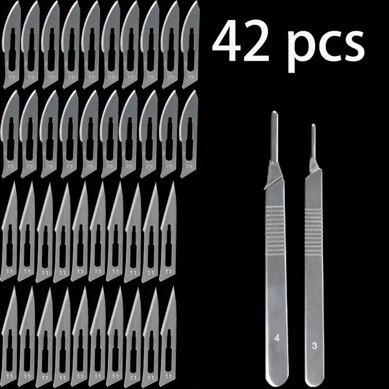 All Products 42pcs Carbon Steel Industrial Carving Knife Set